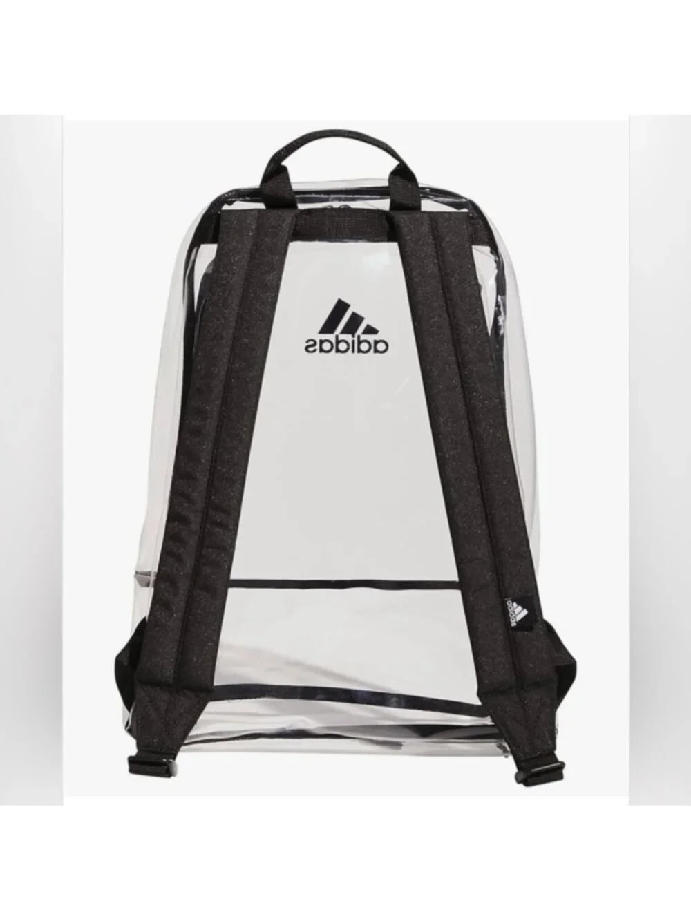NWT Adidas Clear Backpack PVC Free Unisex  School Bag LP9850 5157378
